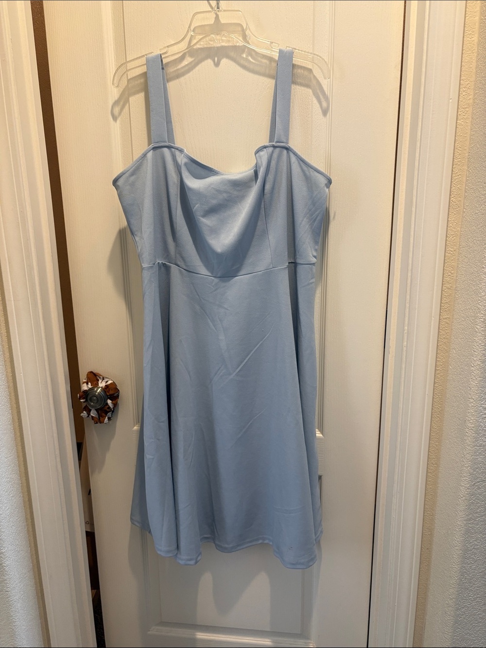 Rockabilly Retro Light Blue Women's Sundress 2X